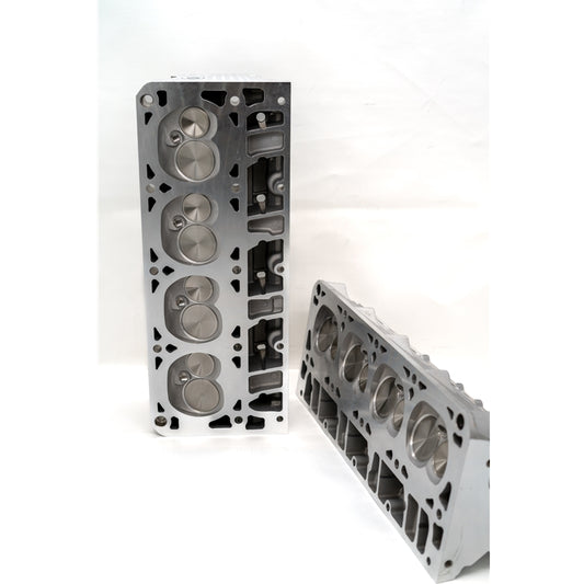 Brawler LS6 Style CNC Ported Cylinder Heads w/ TSP .660" Spring Kit and Titanium Retainers