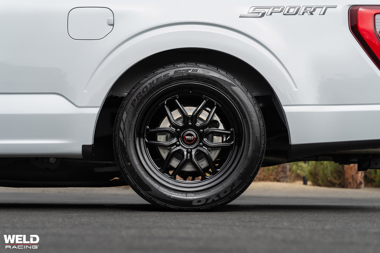 Weld Laguna 6 Gloss Black Ford 6x135