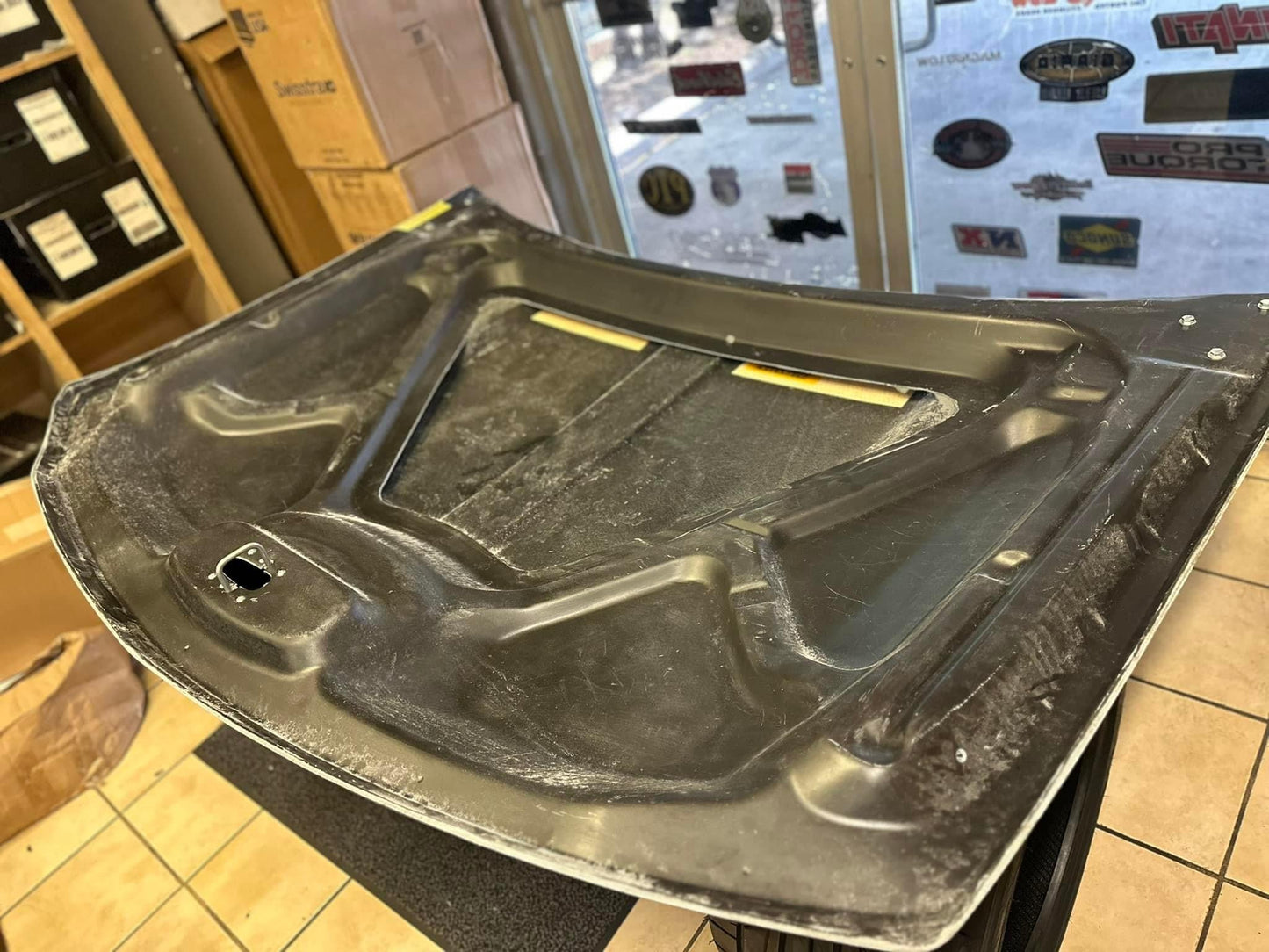 Glasstek Fiberglass Hood