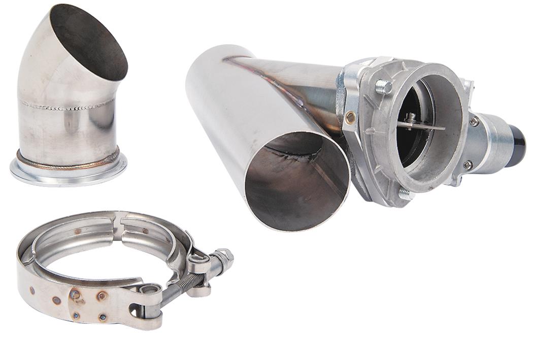Summit Racing™ Complete Electric 3 Inch Exhaust Cutouts Kit SUM-670113-2