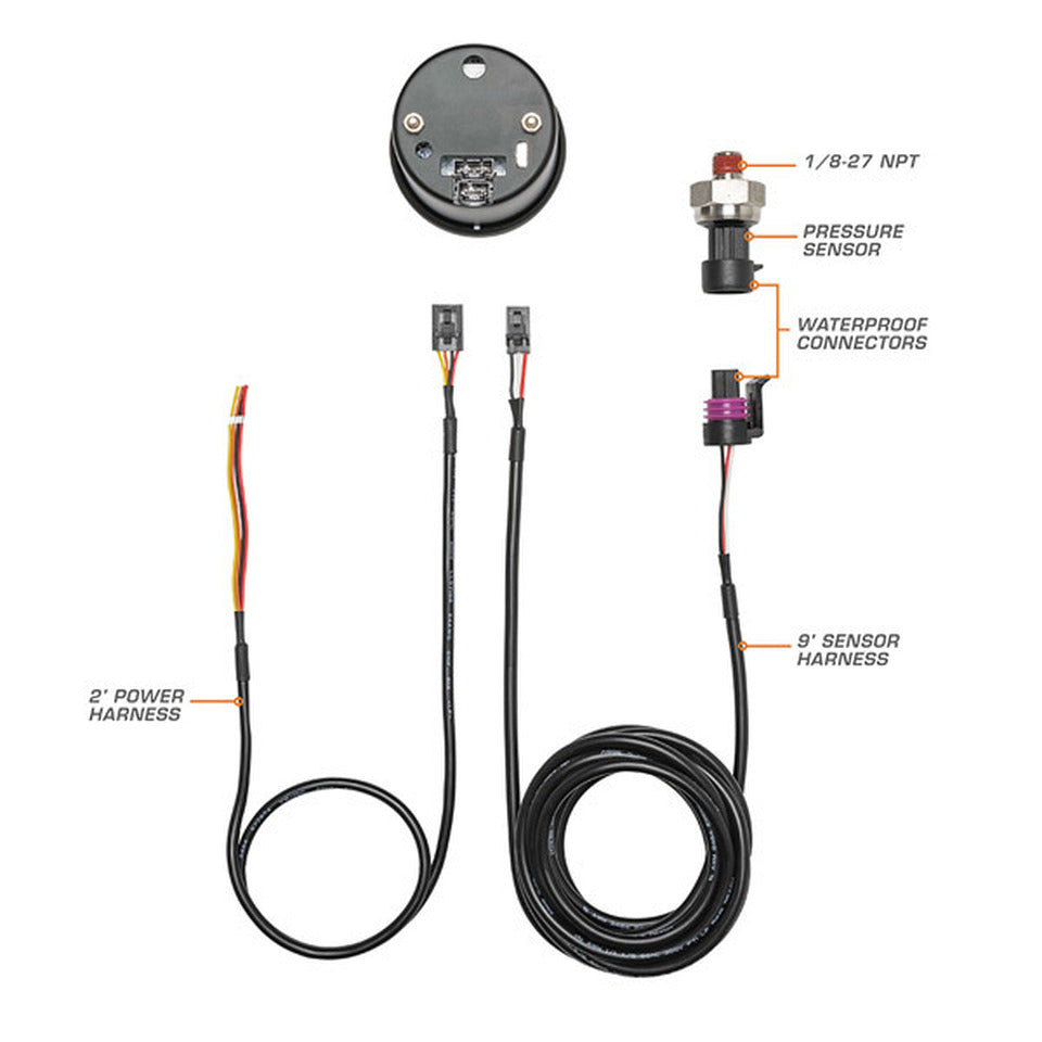 10 Color Digital Oil Pressure Gauge GS-TCD04