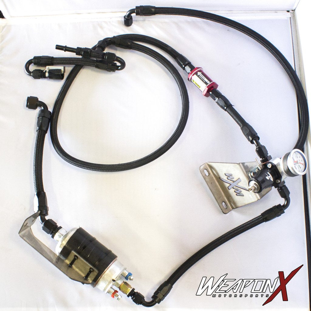 WXM Fuel Line Pump Kit with Return and Flex Sensor