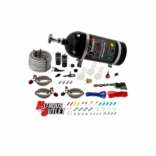 Nitrous Outlet X-Series 2014+ GM LT1/L83/L86 Single Nozzle System 22-81003