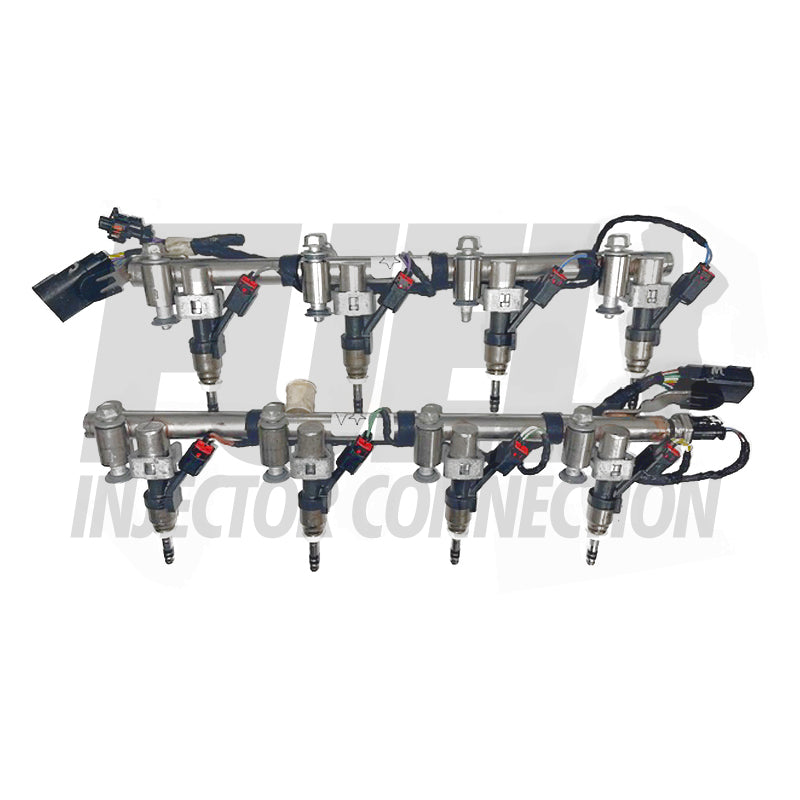 2014-2019 L83 V8 5.3 Truck Rails With Fuel Injectors