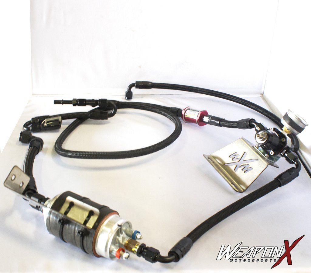 WXM Fuel Line Pump Kit with Return and Flex Sensor